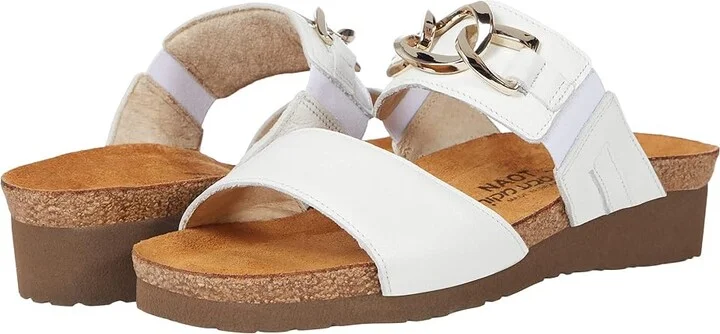 Naot Victoria Women's Shoes Soft White Leather : EU 36 (US Women's 5) M