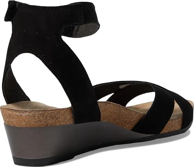 Naot Wand Women's Shoes Black Velvet Nubuck/Glass Brown : EU 35 (US Women's 4) M, Leather - Image 5