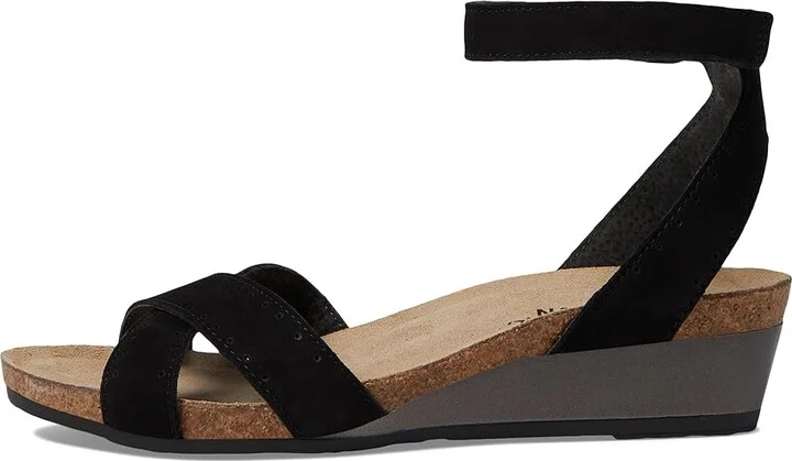 Naot Wand Women's Shoes Black Velvet Nubuck/Glass Brown : EU 35 (US Women's 4) M, Leather - Image 7
