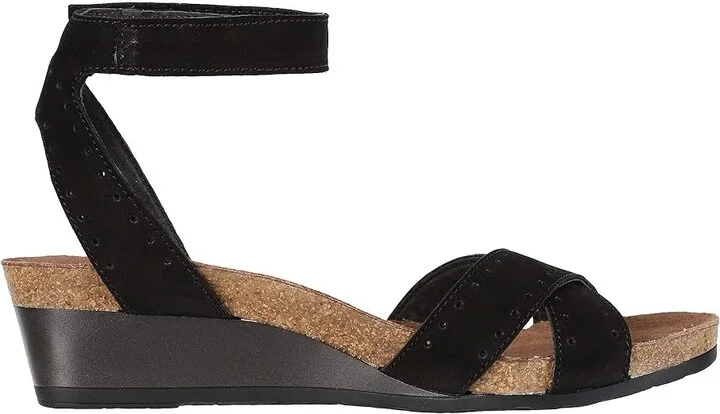 Naot Wand Women's Shoes Black Velvet Nubuck/Glass Brown : EU 35 (US Women's 4) M, Leather - Image 8