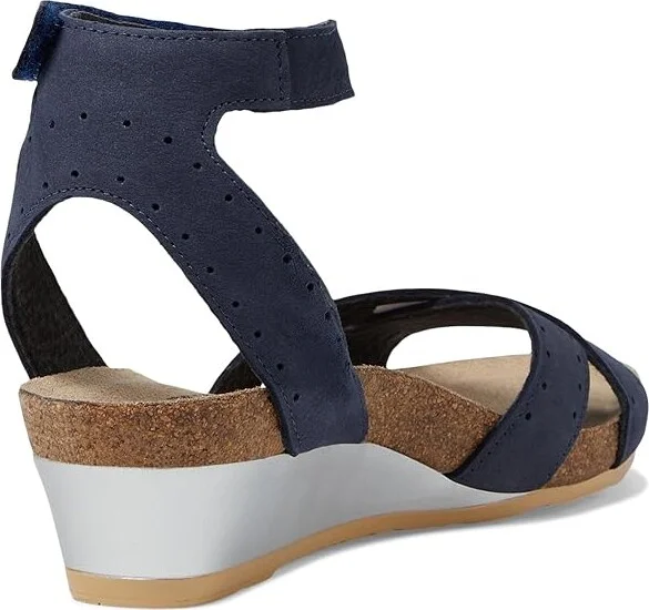 Naot Wand Women's Shoes Navy Velvet Nubuck/Glass Brown : EU 35 (US Women's 4) M, Leather - Image 5