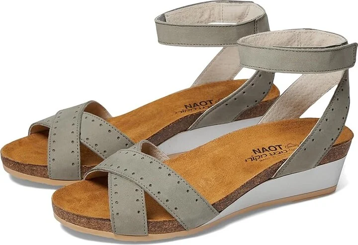 Naot Wand Women's Shoes Sage Nubuck : EU 36 (US Women's 5) M, Leather