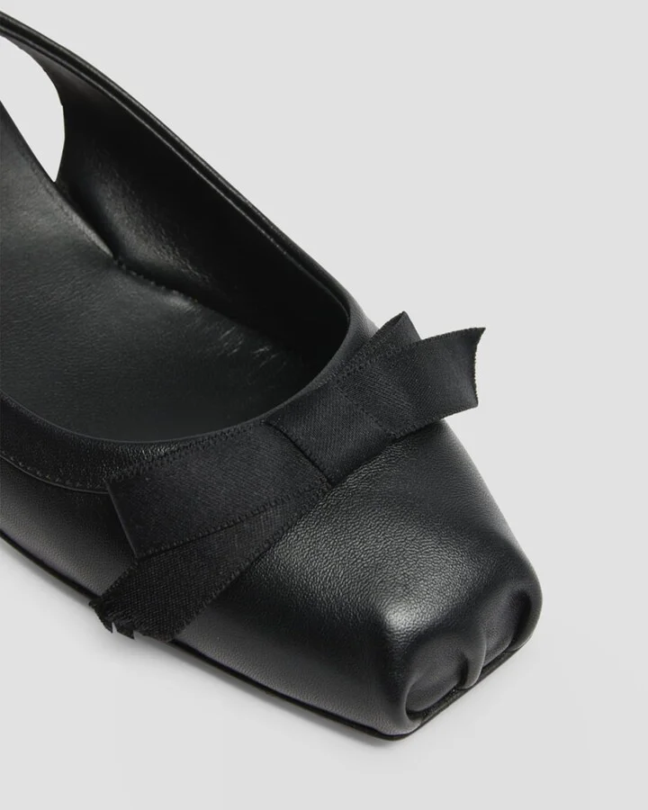 Napa Ballerina Red Sole Slingback Pumps - Image 2