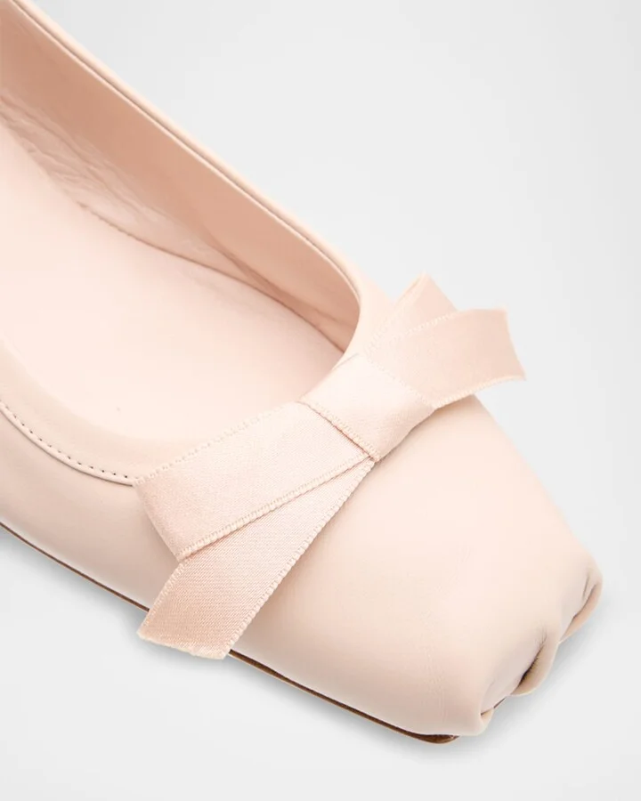 Napa Ballerina Red Sole Slingback Pumps - Image 6