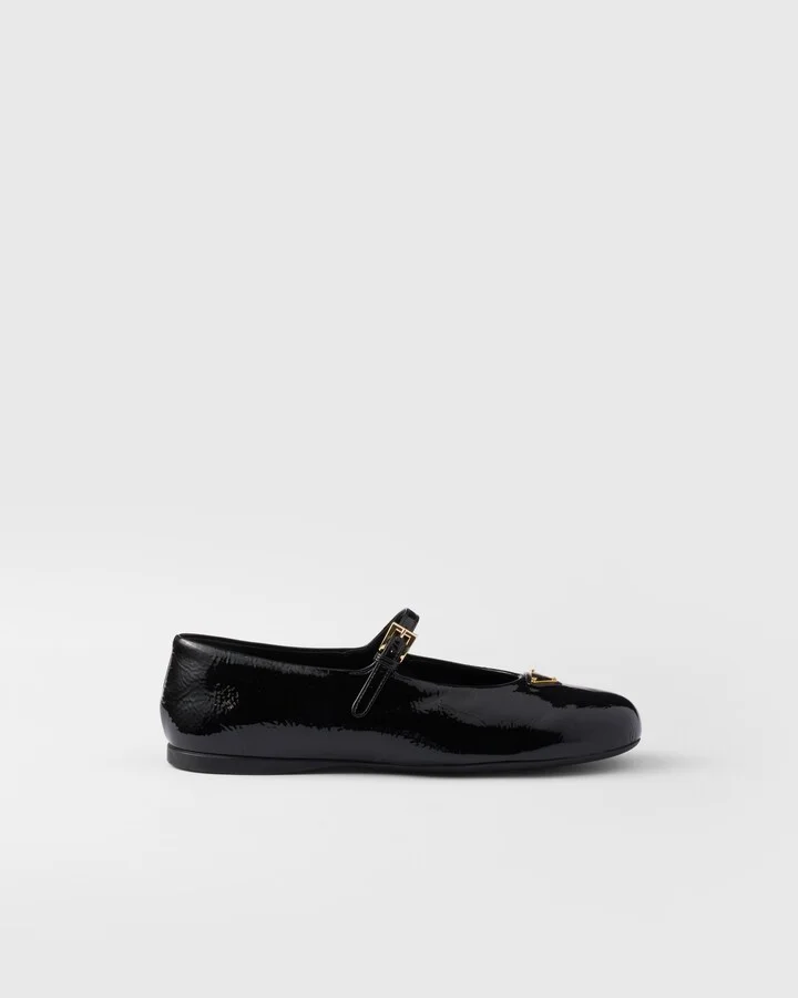 Naplak patent leather ballerinas - Image 2