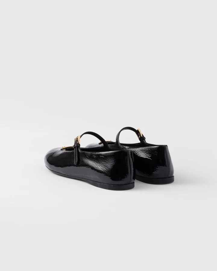 Naplak patent leather ballerinas - Image 4