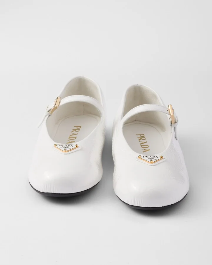 Naplak patent leather ballerinas - Image 5