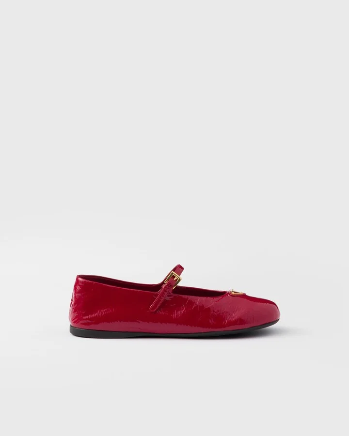 Naplak patent leather ballerinas - Image 2