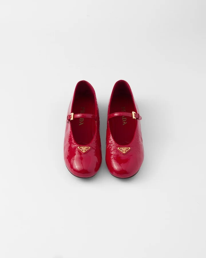 Naplak patent leather ballerinas - Image 3