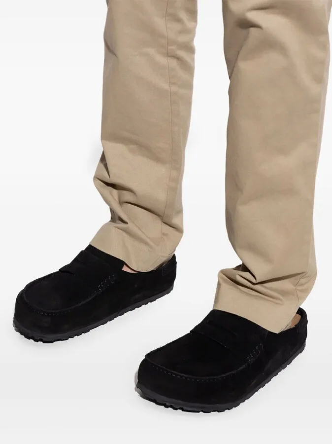 Naples suede loafer-style mules - Image 4