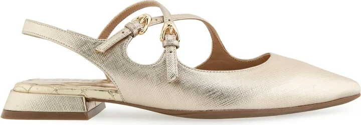 Napoli Pointed Toe Slingback Flat - Image 3