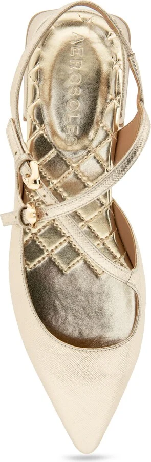 Napoli Pointed Toe Slingback Flat - Image 4