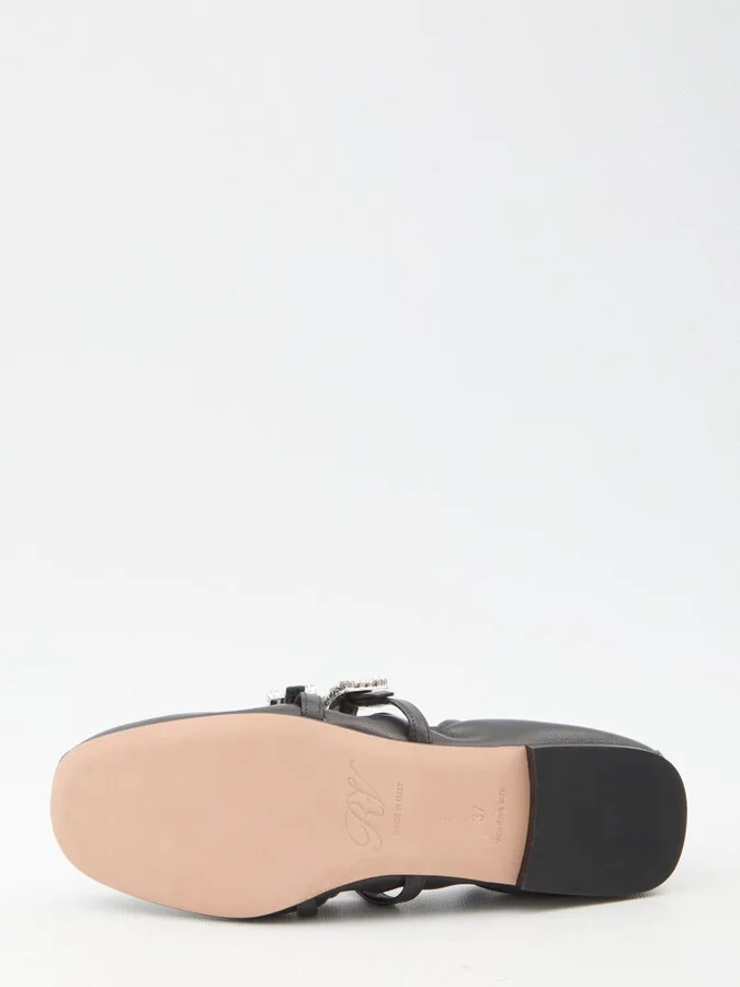 Nappa Ballerinas With Straps - Image 4