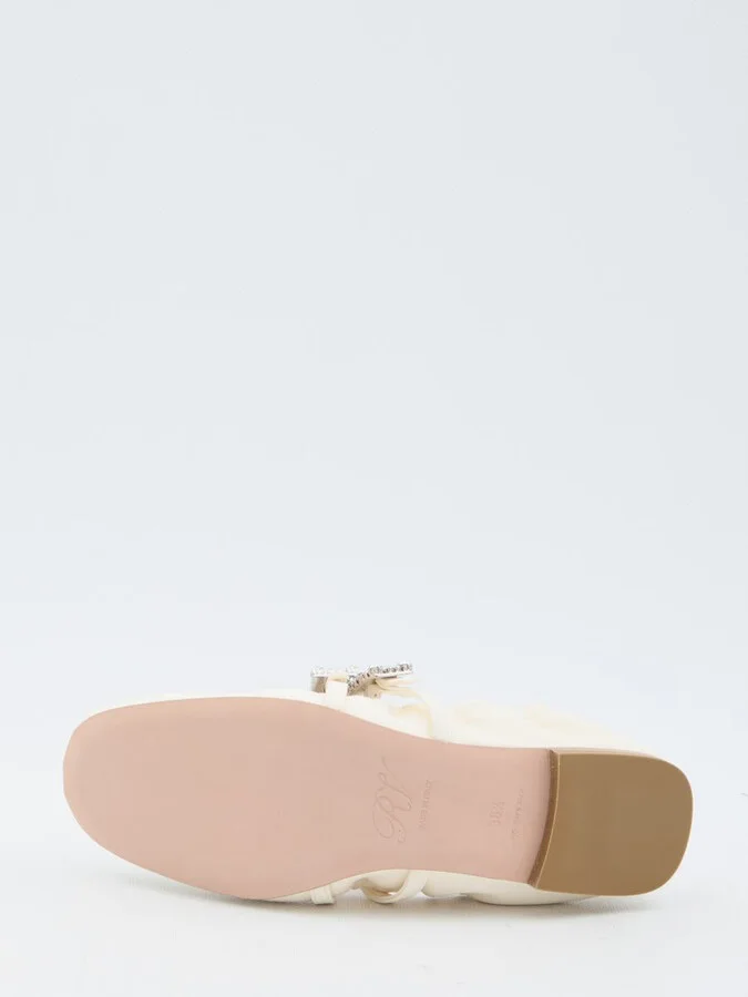 Nappa Ballerinas With Straps - Image 4