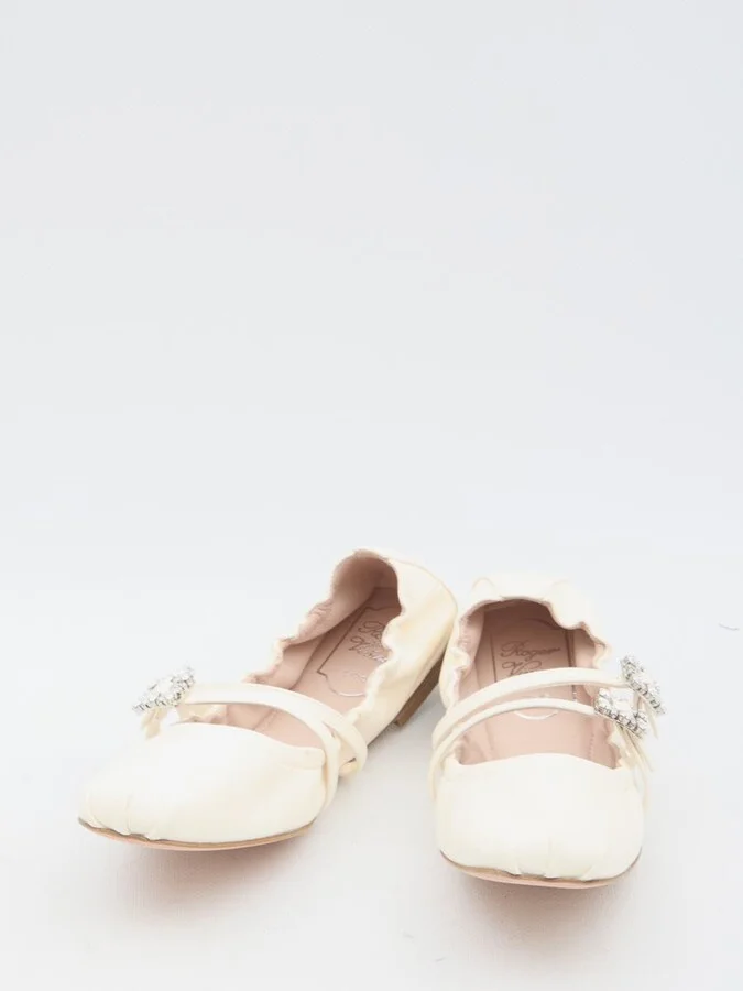 Nappa Ballerinas With Straps - Image 5