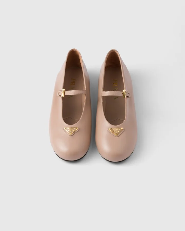 Nappa leather ballerinas - Image 3
