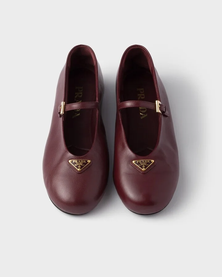 Nappa leather ballerinas - Image 3