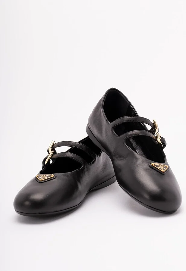 Nappa Leather Ballerinas - Image 2
