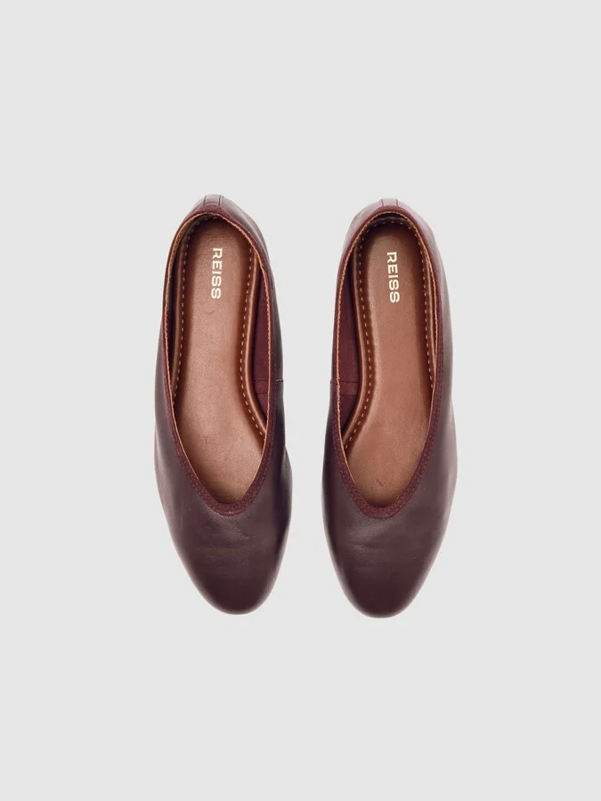 Nappa Leather Ballet Flats - Image 2