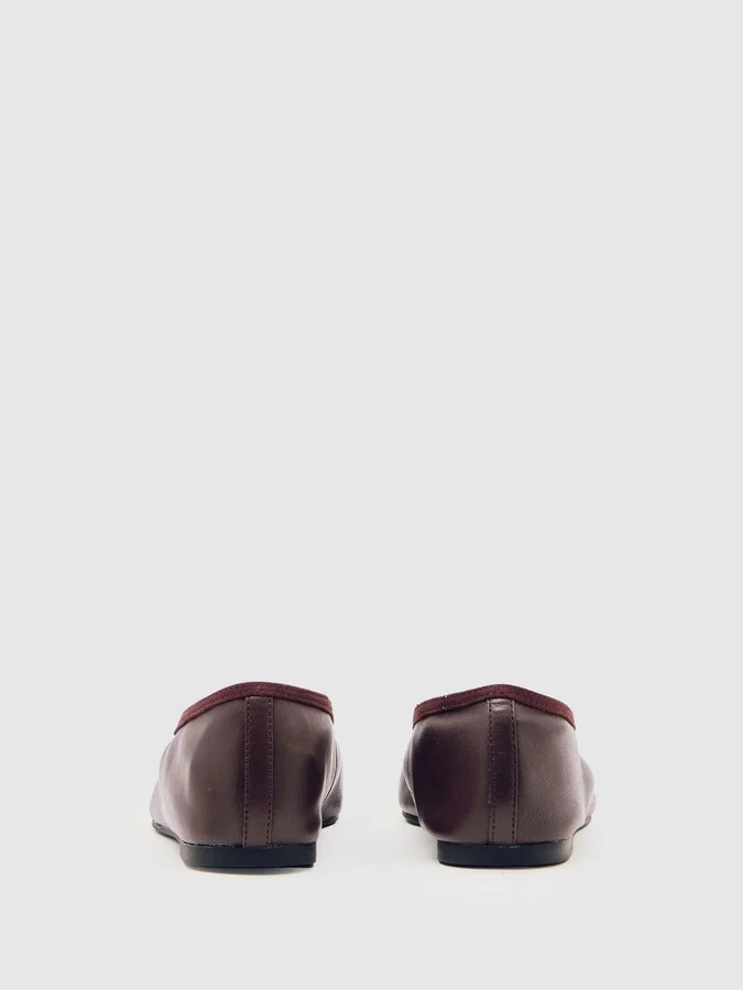 Nappa Leather Ballet Flats - Image 3
