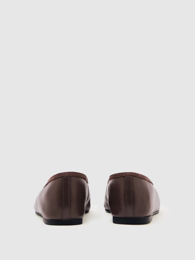 Nappa Leather Ballet Flats - Image 4