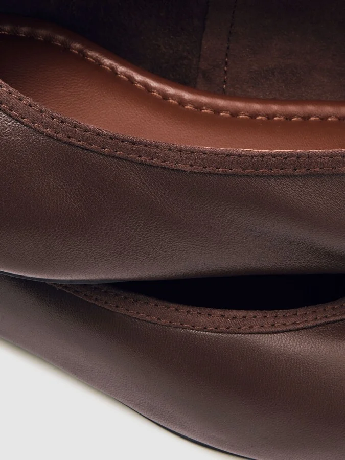 Nappa Leather Ballet Flats - Image 5