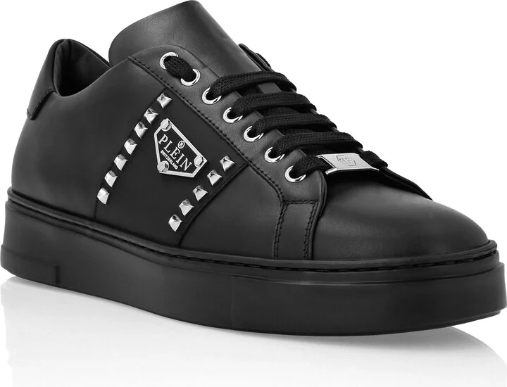Nappa Leather Lo-Top Sneakers Hexagon
