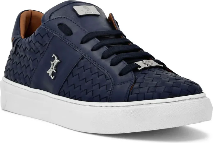 Nappa-Leather Low-Top Sneakers - Image 2