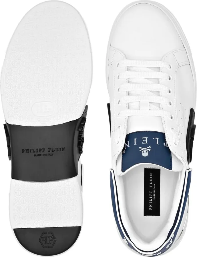 Nappa-Leather Low-Top Sneakers - Image 3
