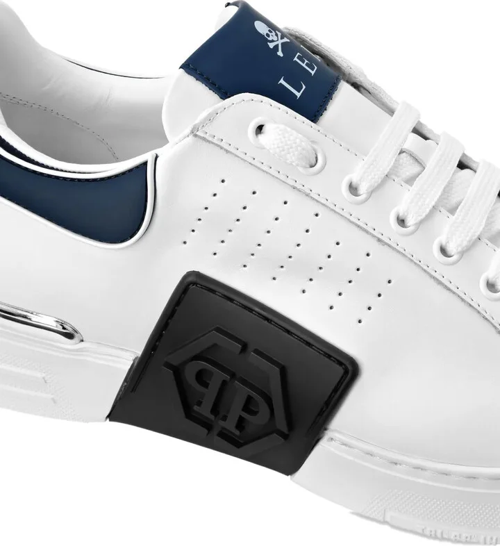 Nappa-Leather Low-Top Sneakers - Image 4