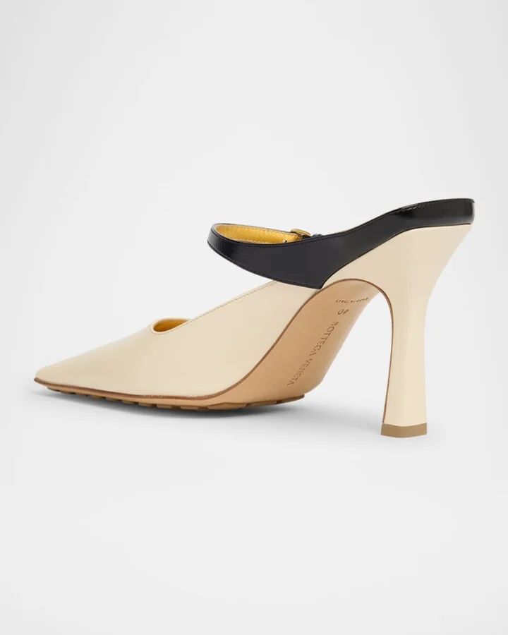 Nappa Leather Mary Jane Pumps - Image 4
