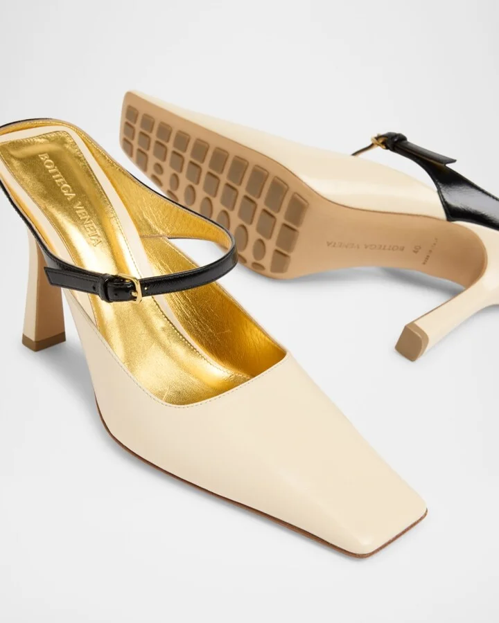 Nappa Leather Mary Jane Pumps - Image 10