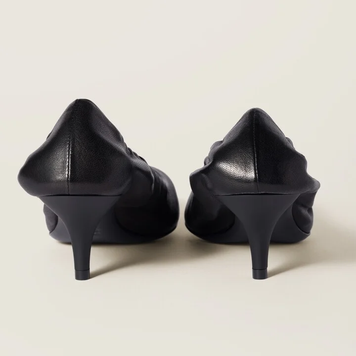 Nappa leather pumps - Image 3