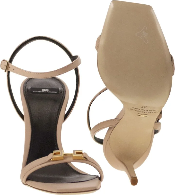 Nappa Leather Sandal With Enamelled Horsebit - Image 5