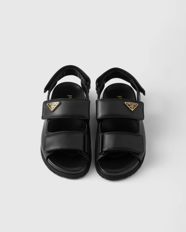 Nappa leather sandals - Image 3
