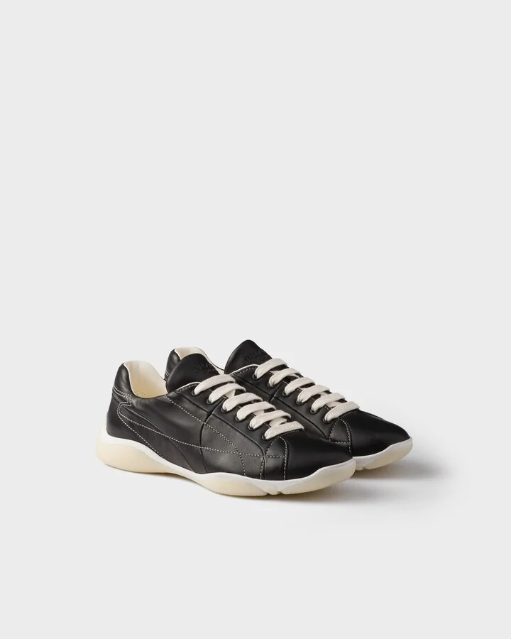 Nappa leather sneakers