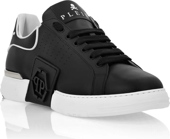 Nappa Leather Sneakers Low Top Hexagon