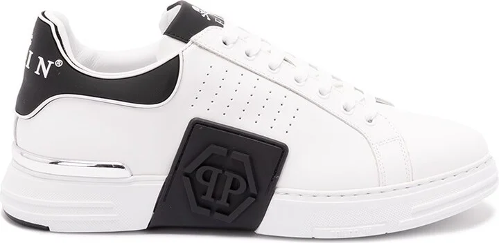 Nappa Leather Sneakers Low-Top `Hexagon`