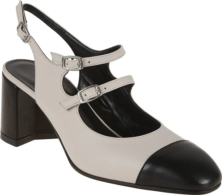 Nappa Leather T-strap Papaya - Image 2
