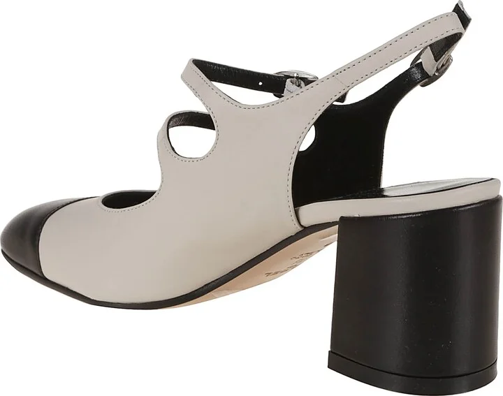 Nappa Leather T-strap Papaya - Image 3