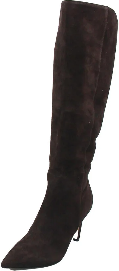 Napts Womens Tall Faux Suede Knee-High Boots