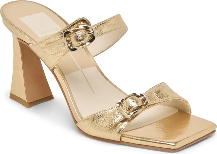 Gold Distressed Leather