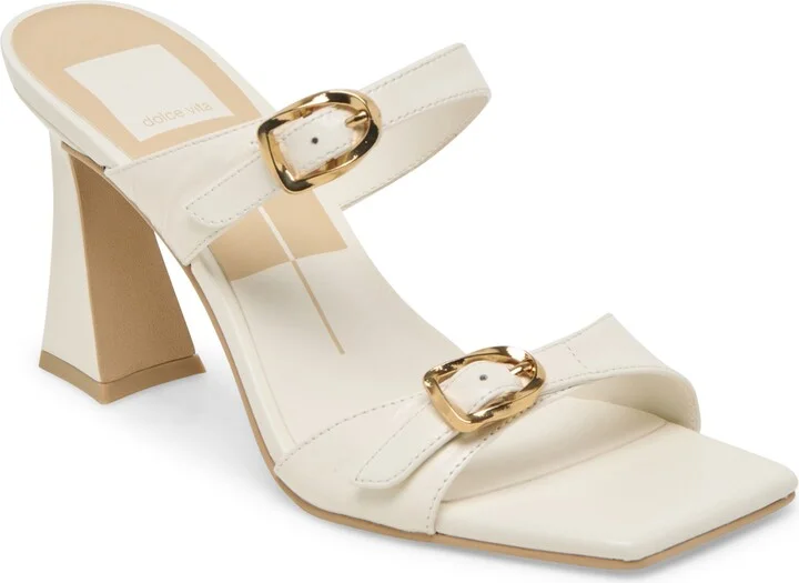 White Crinkle Patent