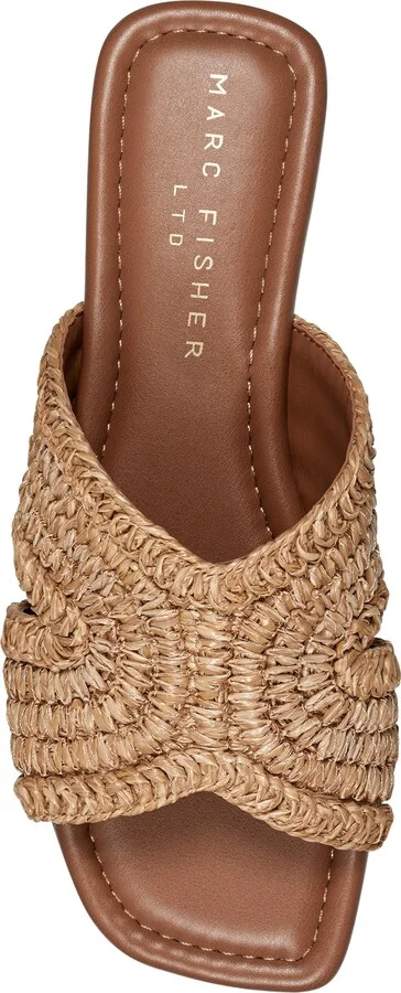 Narda Raffia Slide Sandal - Image 5