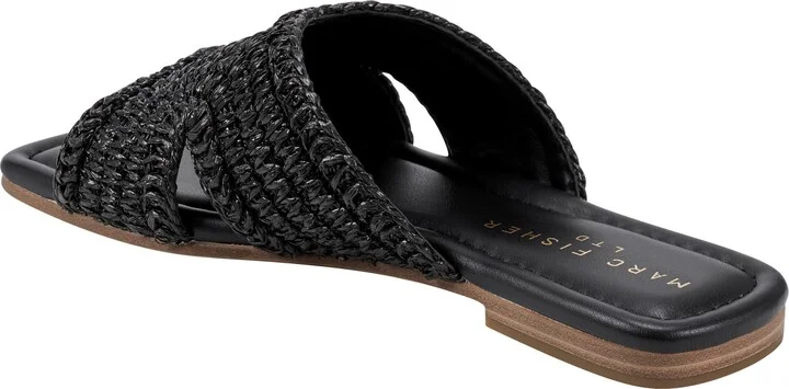 Narda Raffia Slide Sandal - Image 10