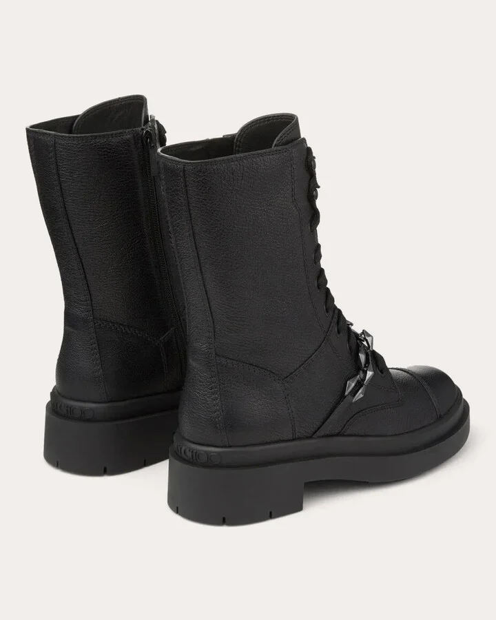 Nari Grained-Leather Ankle Boot - Image 4