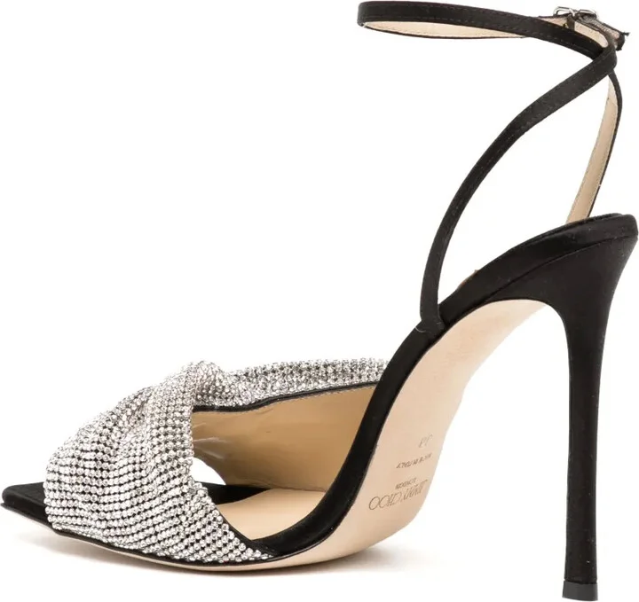 Naria 115mm crystal-embellished sandals - Image 3