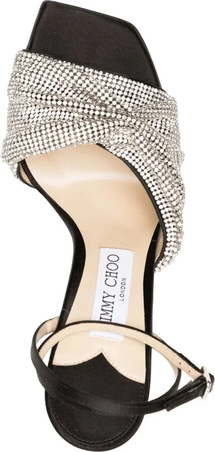 Naria 115mm crystal-embellished sandals - Image 4