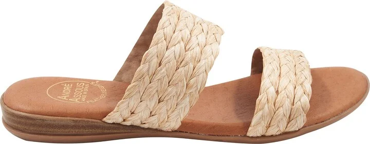 Narice Raffia Slide Sandal - Image 2