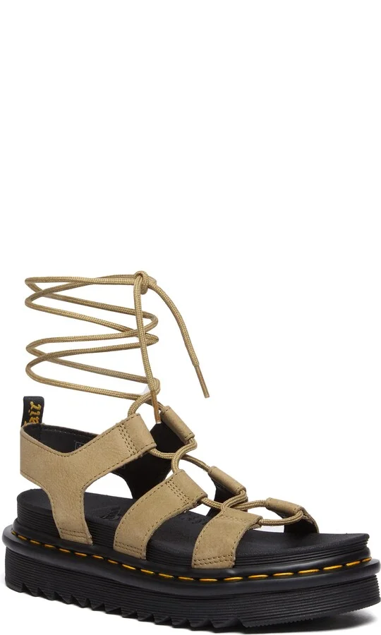 Nartilla Ankle Wrap Platform Sandal
